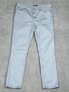 Prana Kayla Jeans Womens 12/31 Short Blue Grey Slim Stretch 5 Pocket Gorpcore